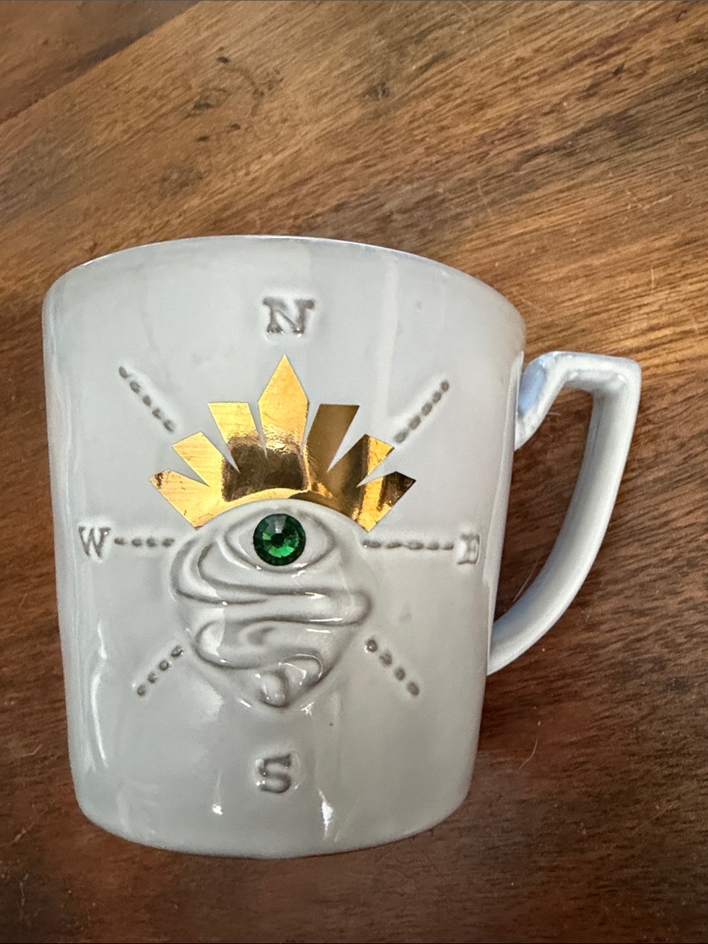 Starbucks 2014 collectors mug compass sirens eye EUC